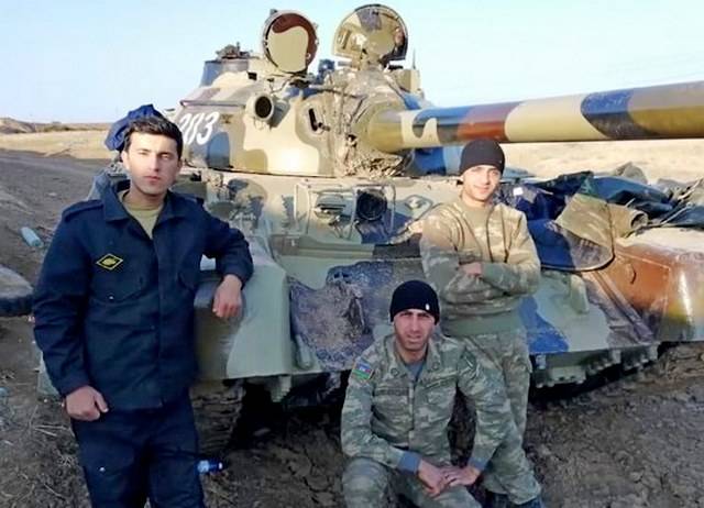 Один танк был сожжен: новые подробности применения Т-55 в Карабахе