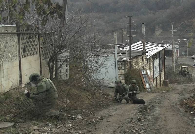 «Плотность нахождения снарядов и мин даже выше, чем в Пальмире»: о деятельности российских миротворцев в Карабахе