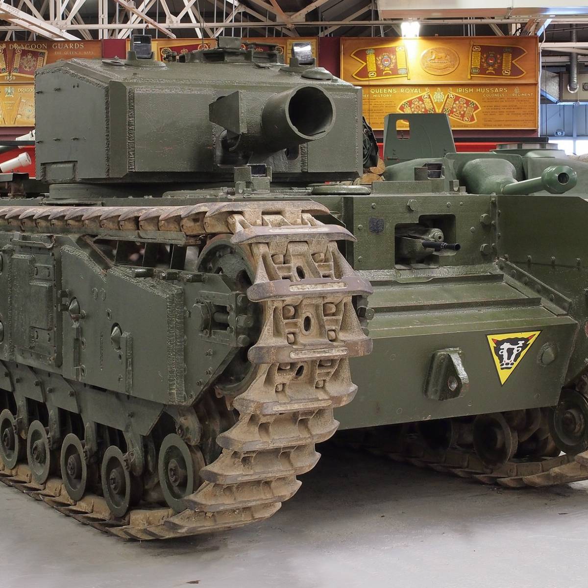Churchill AVRE: самая мощная модификация легендарного английского танка