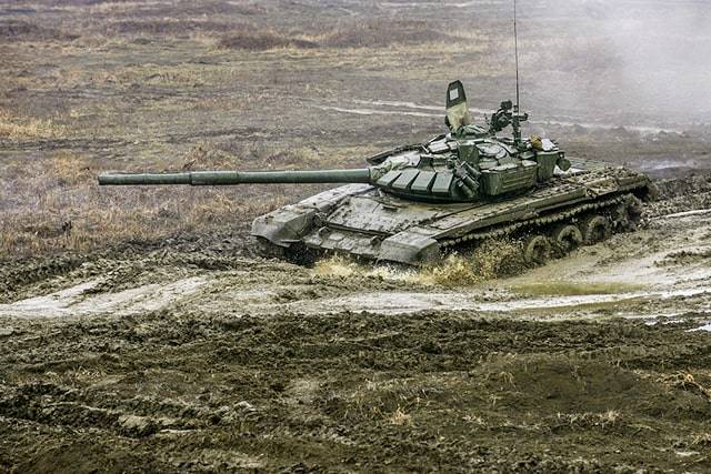 Т-72Б3 из ЮВО поражали из пушек скоростные цели на дистанциях в 3000 метров
