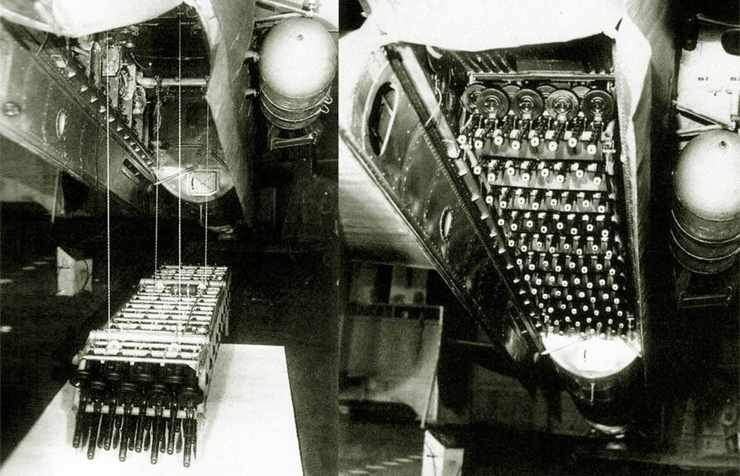 Советский бомбардировщик Ту-2 с 88-ю ППШ называли «ежом»