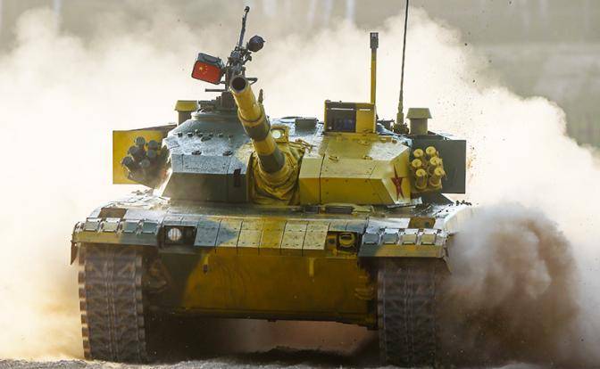 «Война моторов»: танк Type 99А заставил отступить Т-72 и Т-90
