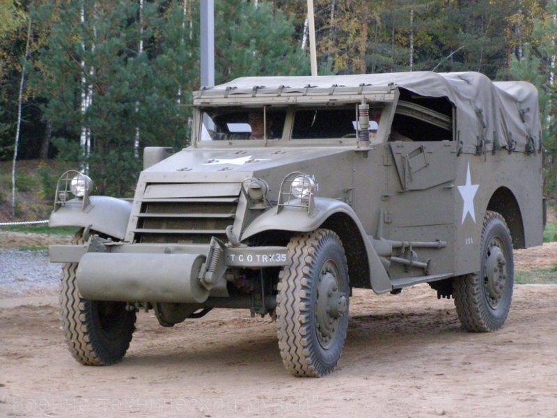 Отзывы советских разведчиков об американском грузовике М3А1
