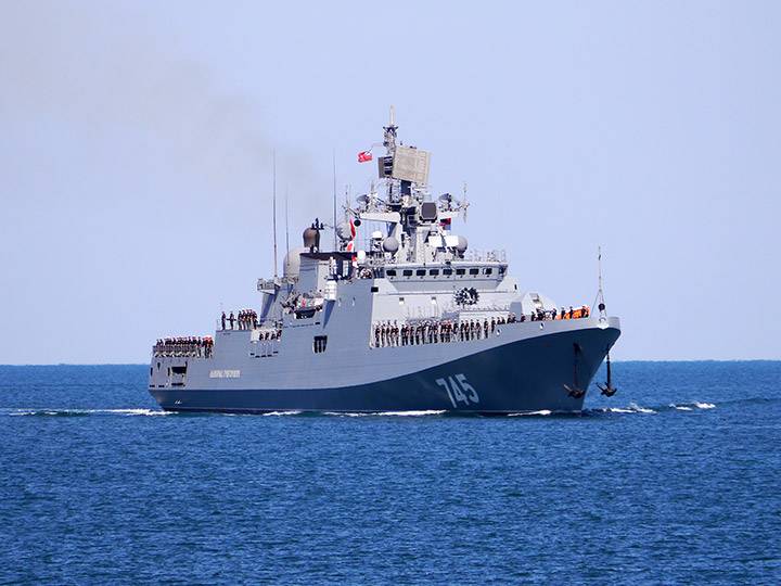 Фрегат Черноморского флота пришёл к месту будущей российской базы в Судане