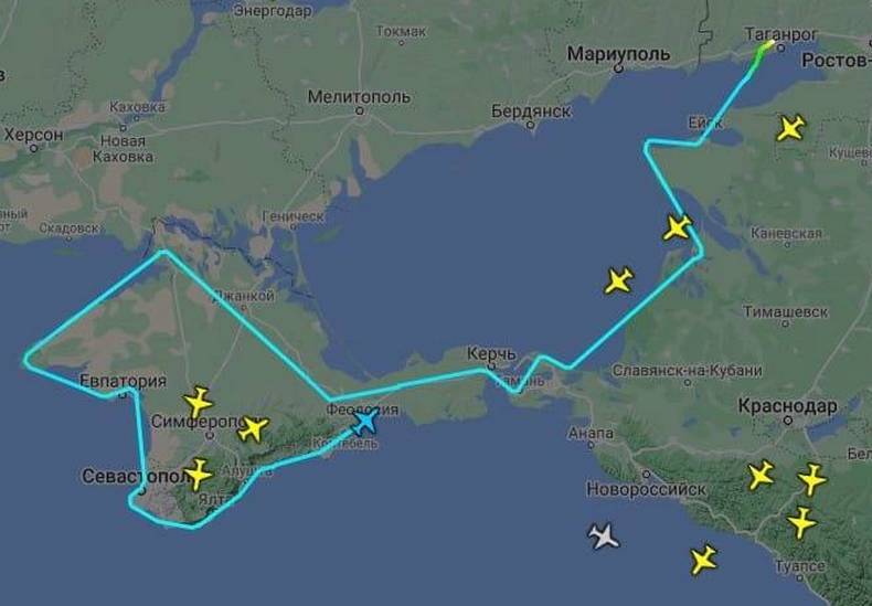Раскрыта цель необычной миссии Ту-214ОН возле Крыма