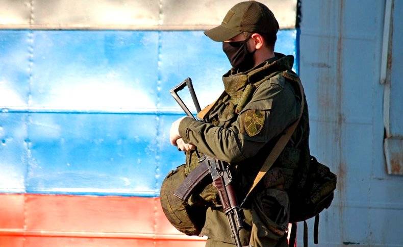 Добровольцы из России готовятся к войне на Донбассе