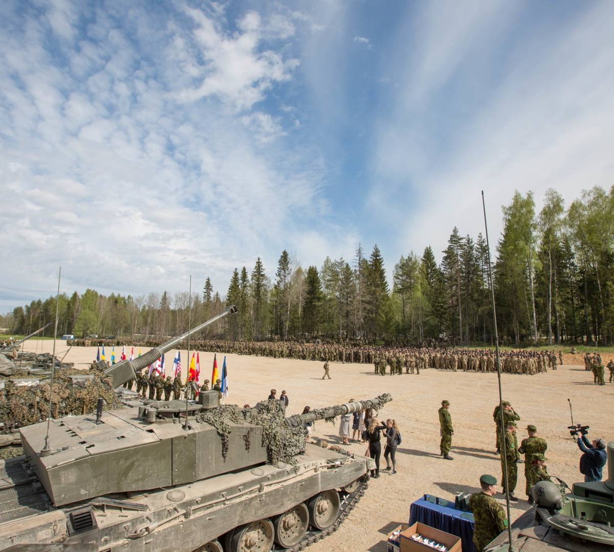 Эстония вызвала недовольство НАТО, сократив масштаб учений «Весенний шторм»