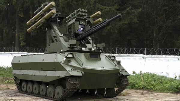 В армии России создадут первое подразделение, оснащенное ударными роботами
