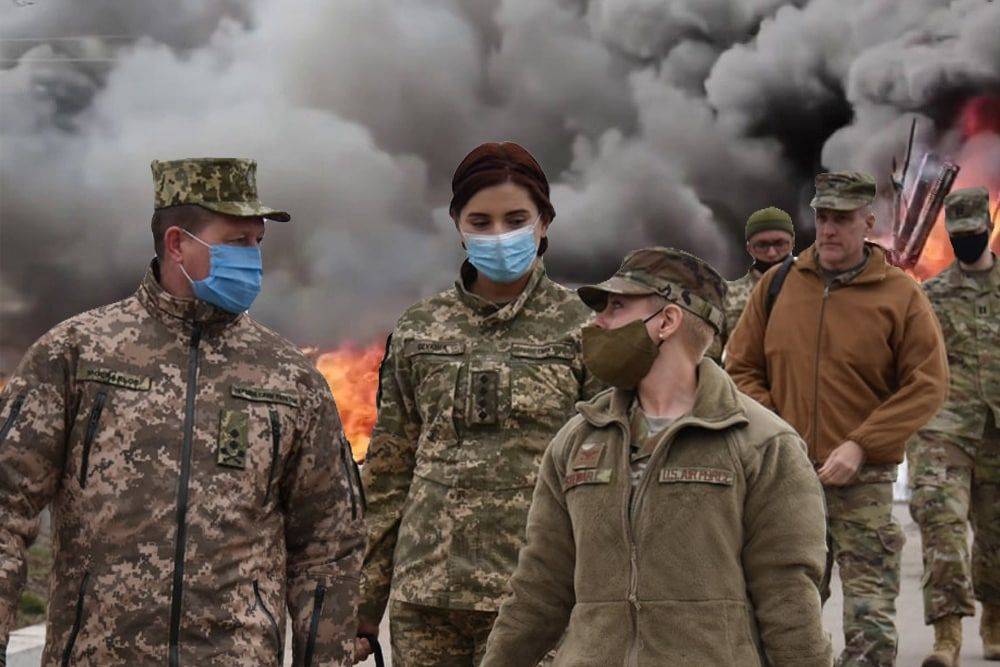 Военные США прибывают на Украину