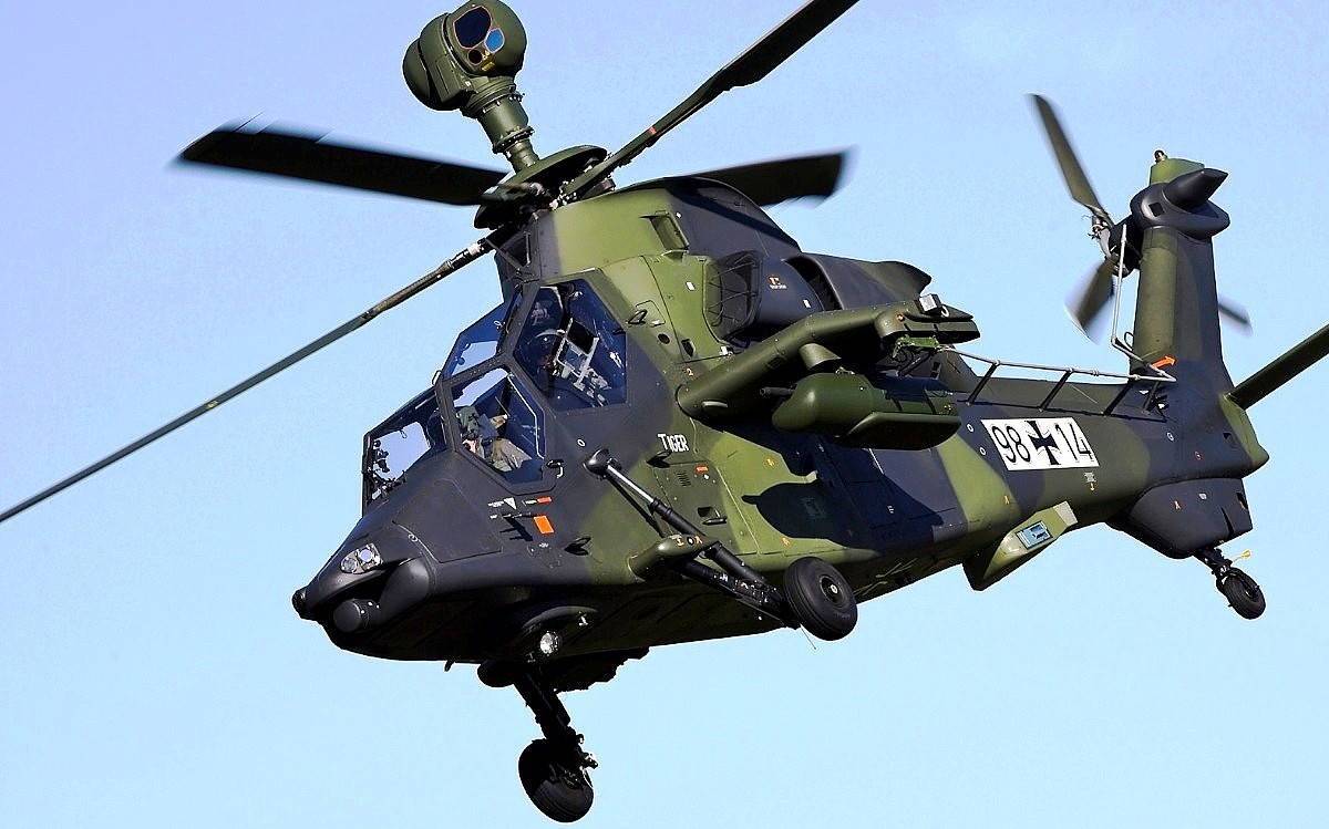 Ударный вертолет «Тигр» армейской авиации бундесвера