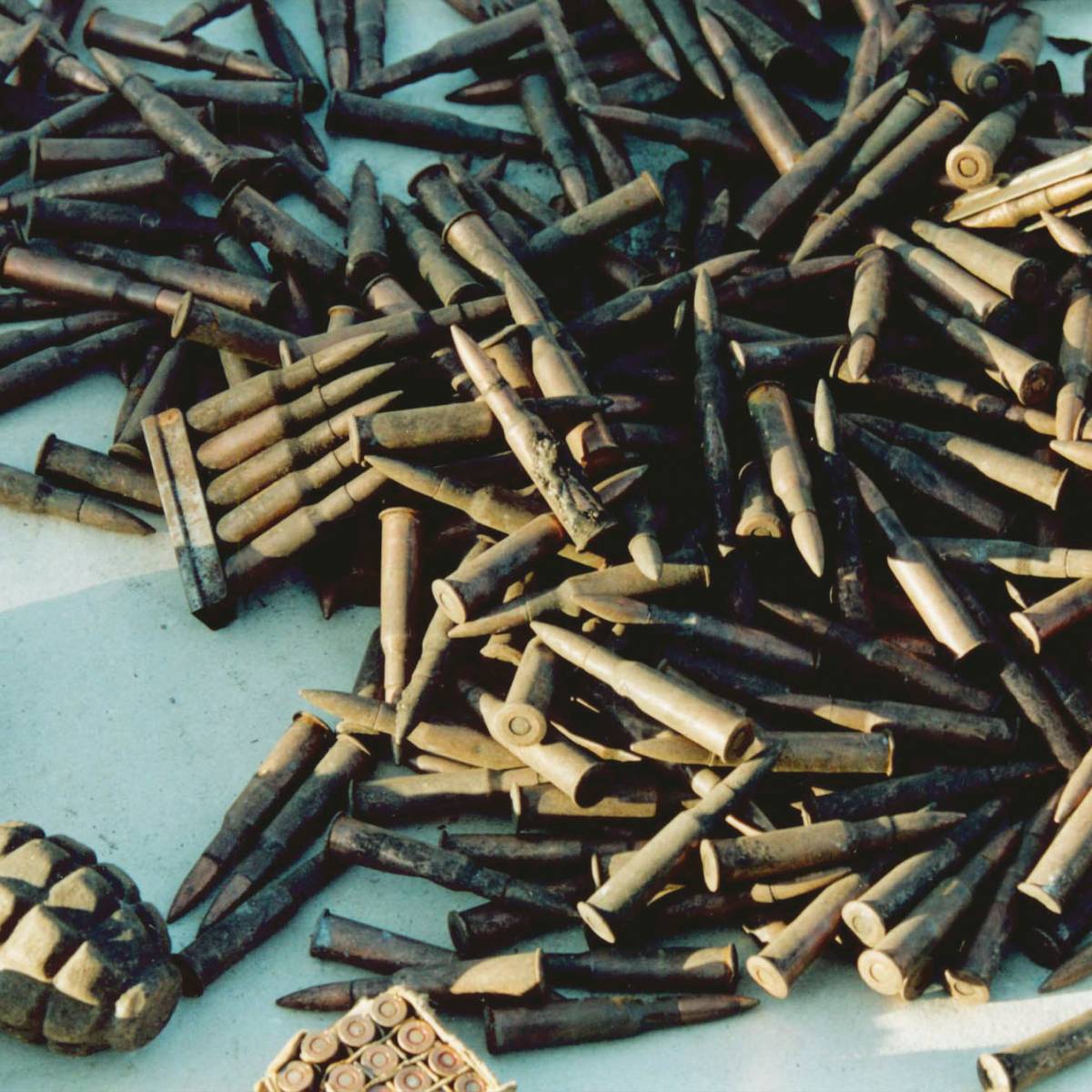 У жителя Калининградской области нашли более 100 боеприпасов времен войны