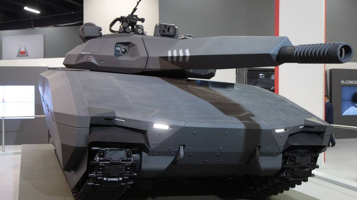 Самый незаметный танк в мире. PL-01 Concept