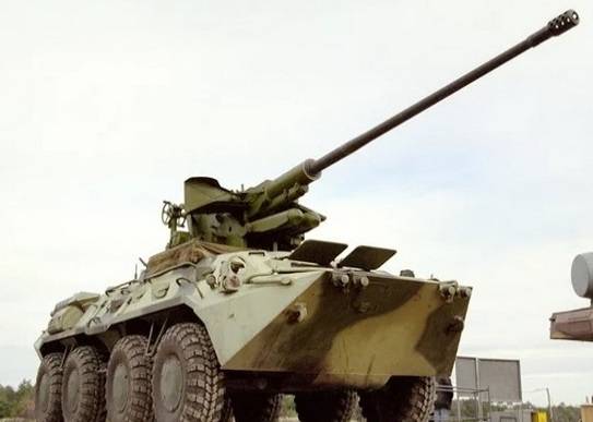 Колесный танк по-украински: БТР-80 пытались скрестить с "адской молотилкой"