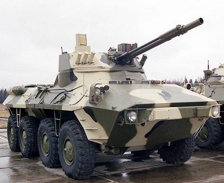 В России 20 лет назад создали "легкий танк"- вариант БТР-90 с 100-мм пушкой