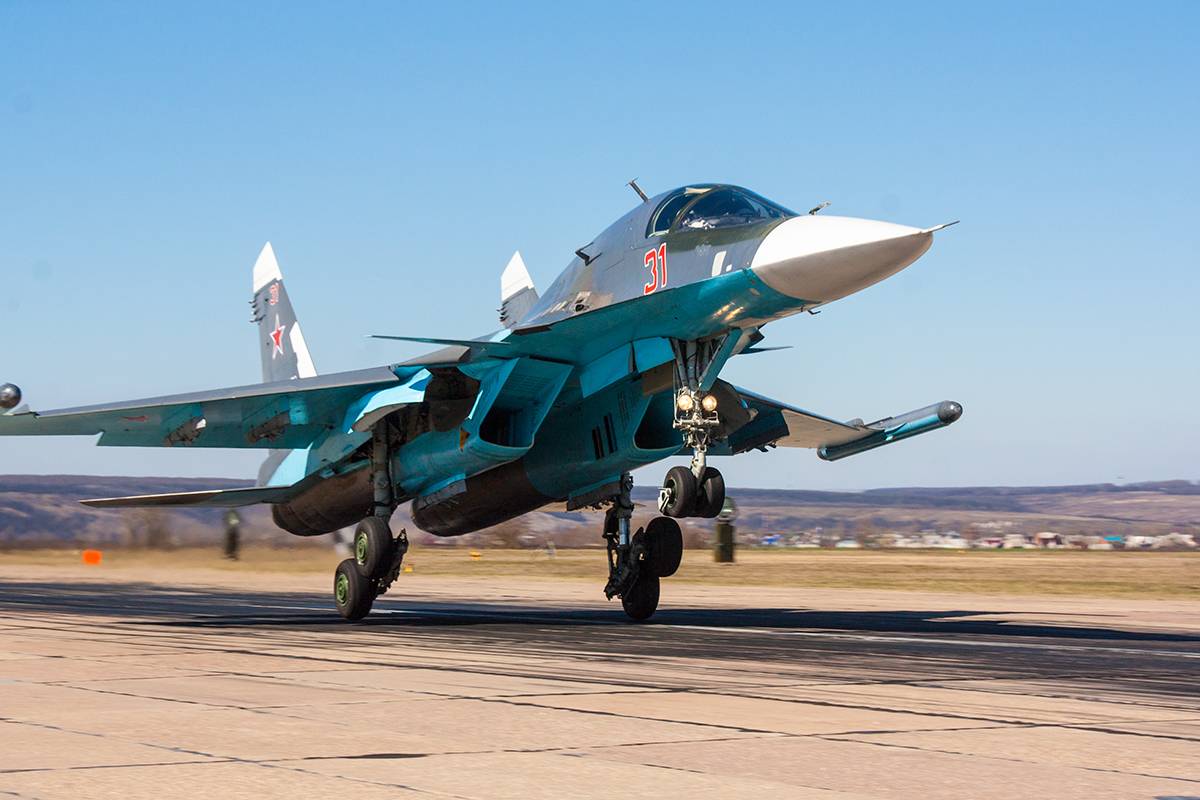Модернизированный Су-34 превратят в штурмовик