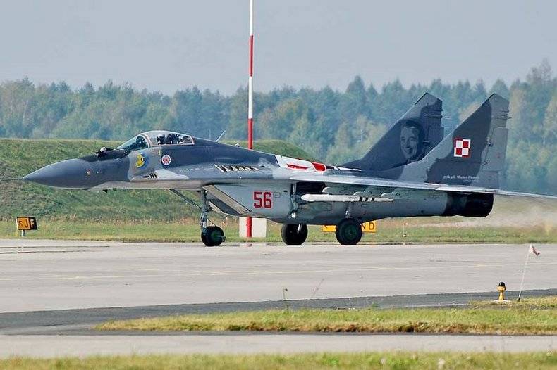 «Сбитый» польский МиГ-29 может отремонтировать только Беларусь