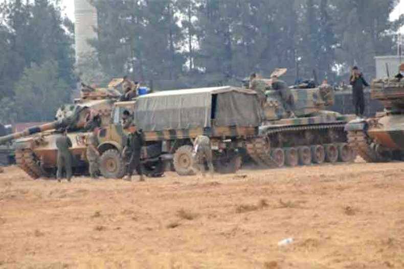 Турецкие военные зашли на территорию Армении