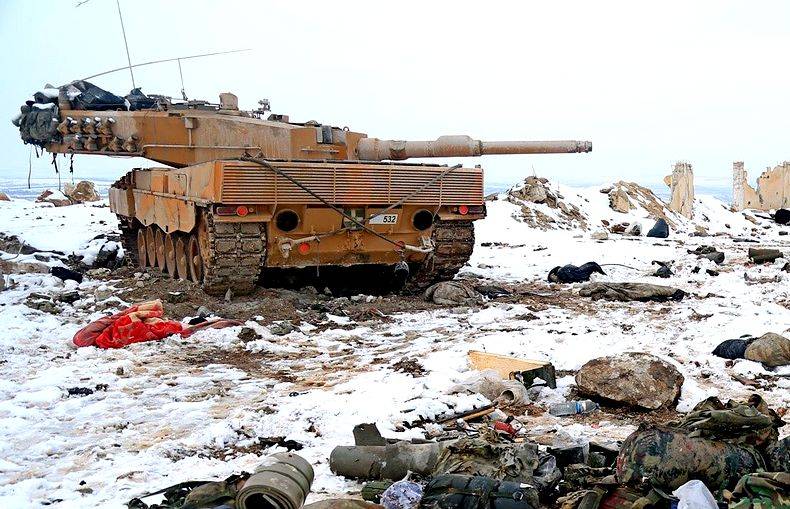 В США «подмочили» репутацию немецких танков Leopard 2, имеющихся у Турции