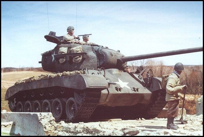 М26 "Першинг" - средний/тяжелый танк армии США