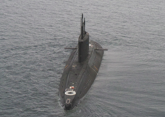 Подлодка «Колпино» провела учения в Черном море на фоне маневров НАТО