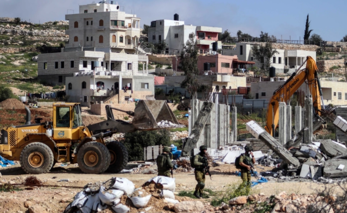 Израильские военные в седьмой раз снесли поселение бедуинов