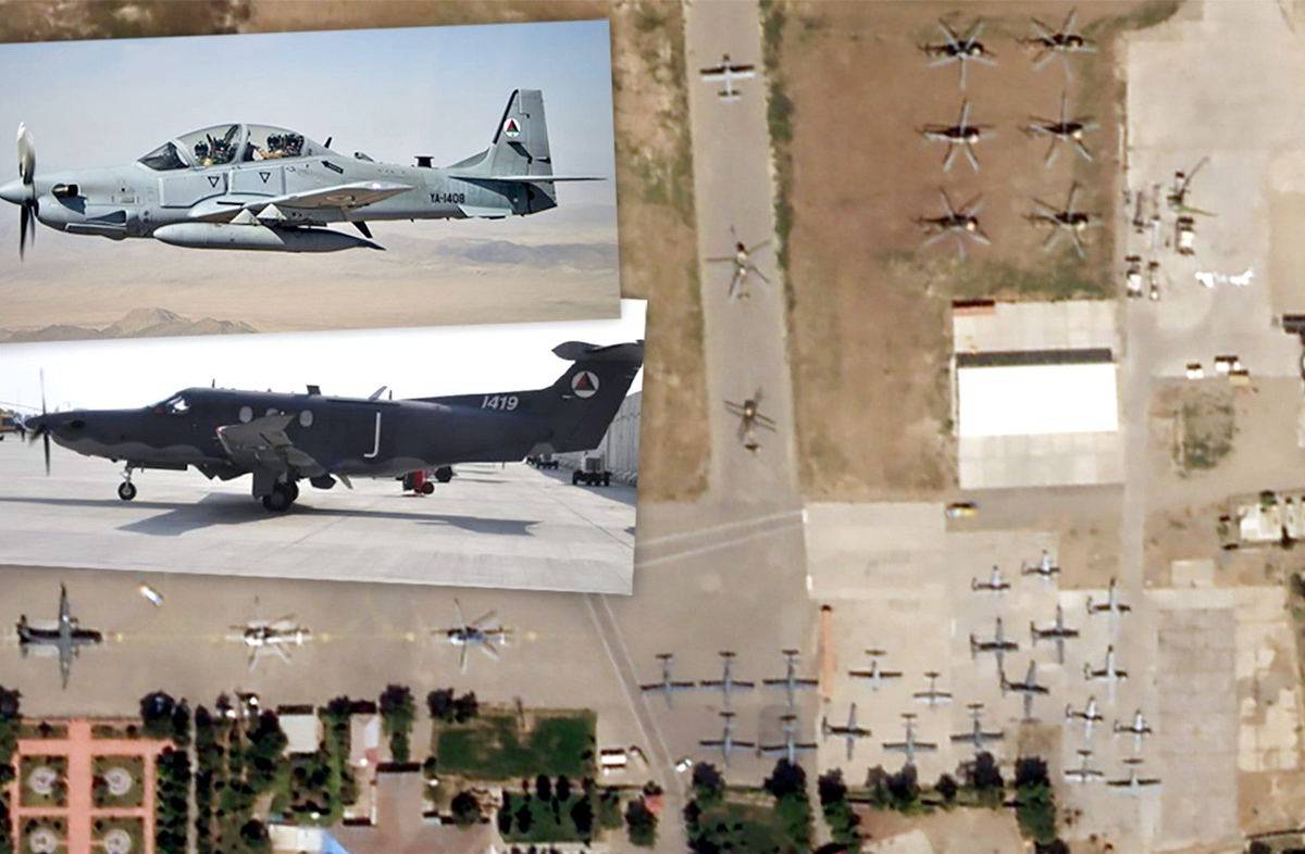 Десятки штурмовиков ВВС Афганистана оказались в Узбекистане