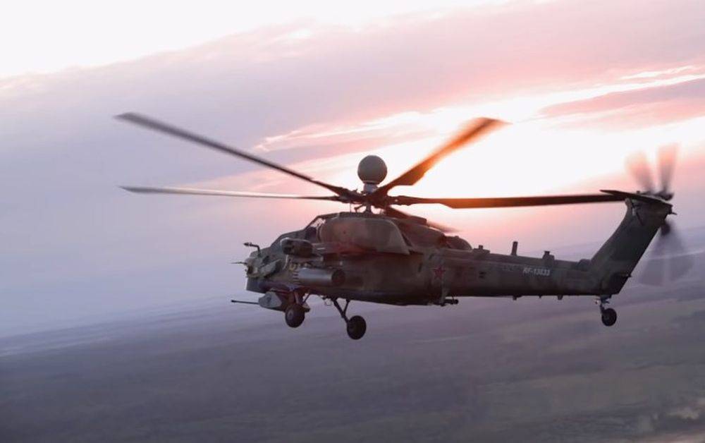 СМИ Украины: В России щеголяют интеграцией Ми-28НМ «Ночной охотник» с ПТРК