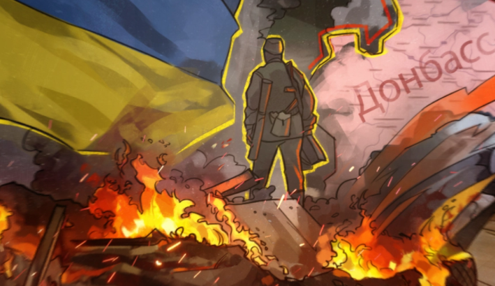 Донбасс: показательная гумакция, солдаты ВСУ грабят мирных жителей