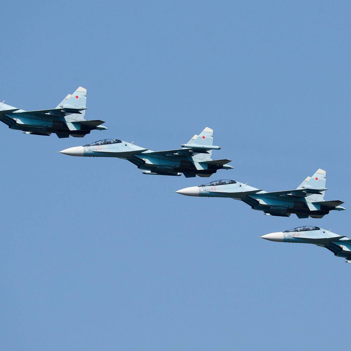 Россия перебазировала истребители Су-30СМ в Белоруссию