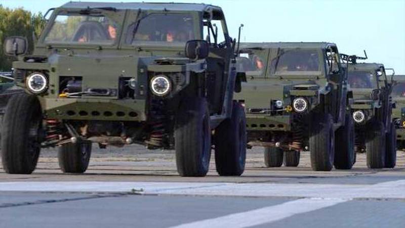На учениях «Запад-2021» используются боевые багги «Сармат-2»