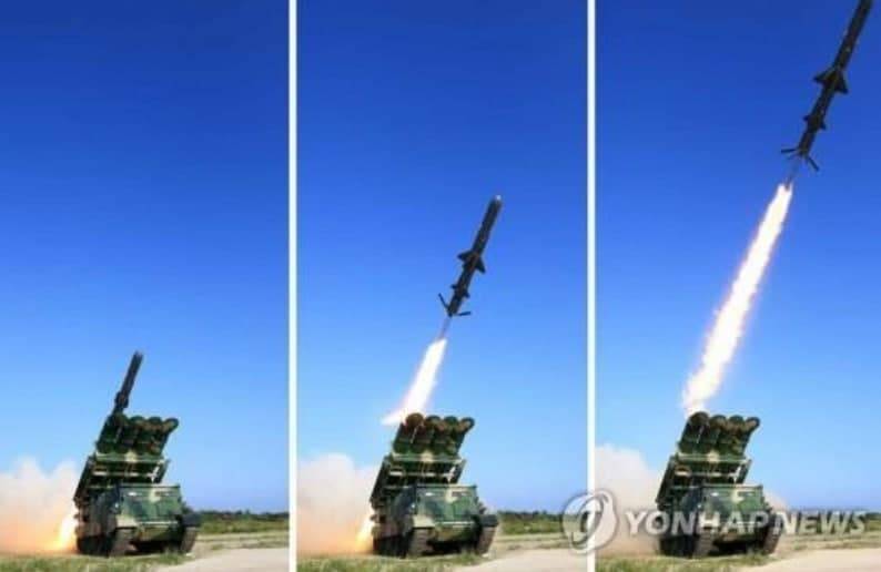 КНДР провела испытания новой крылатой ракеты большой дальности