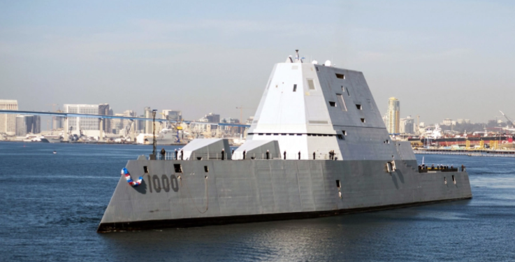 NI: Россия хочет построить гигантский корабль-невидимку, похожий на Zumwalt