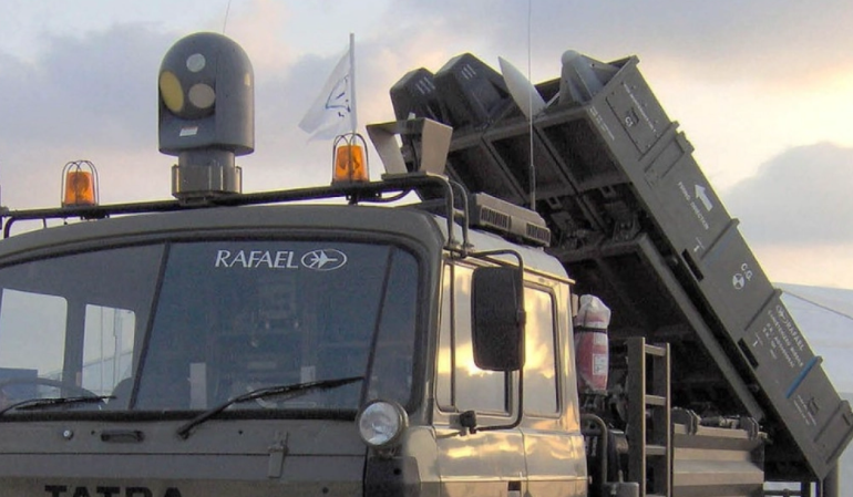Чехия закупит у Израиля четыре батареи ПВО Spyder к 2026 году