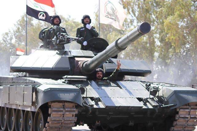На учениях в Иране замечены лучшие местные версии Т-72М1 с тепловизорами