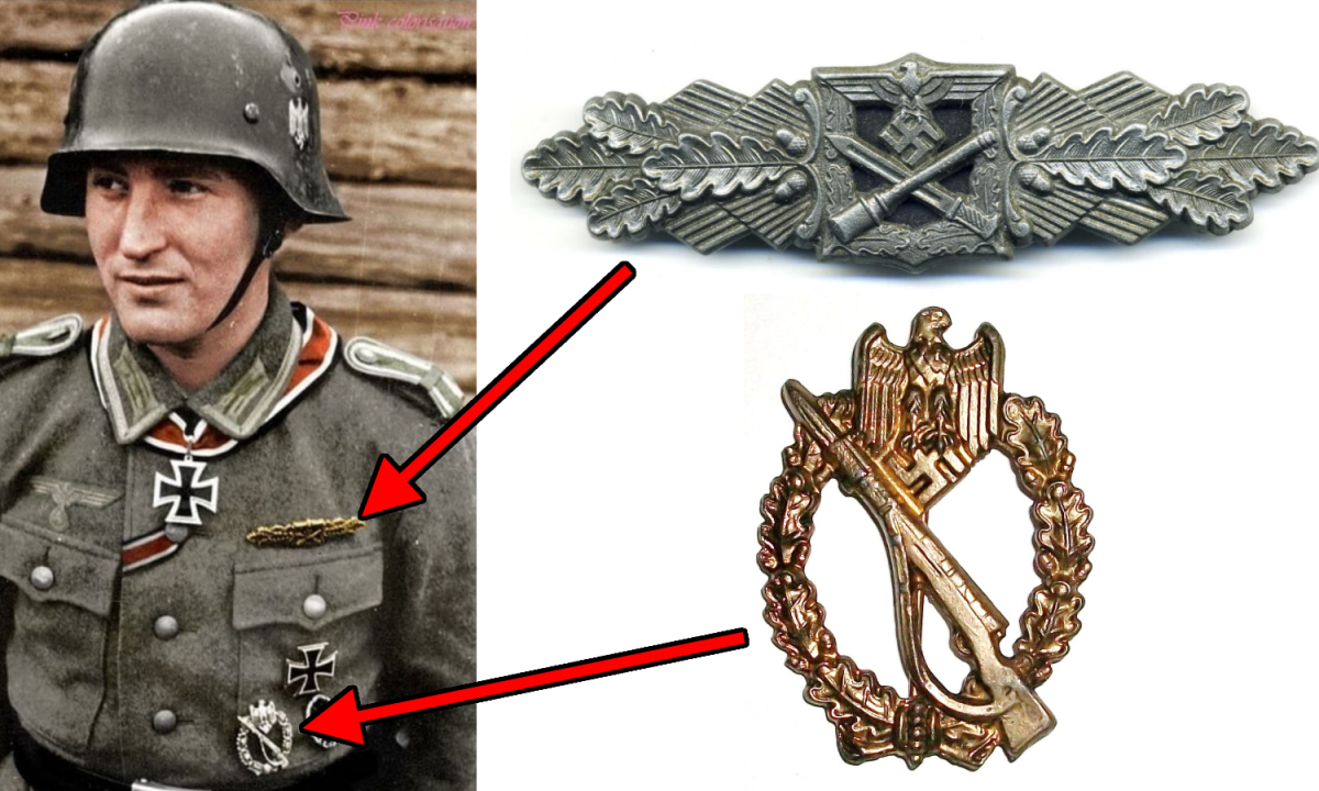 Самые распространенные боевые награды Вермахта и Ваффен СС