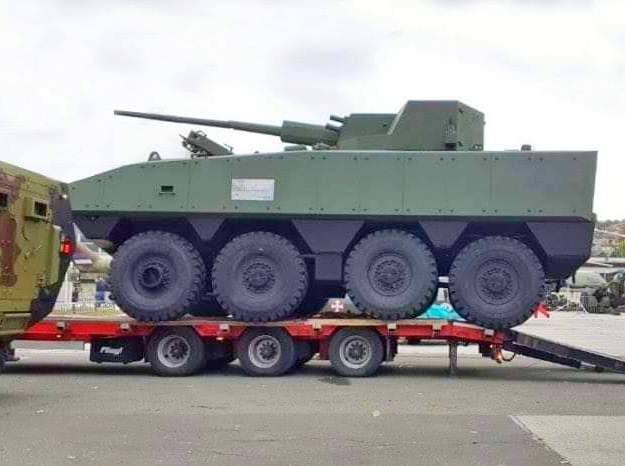 Вместо "Арматы" "по-сербски создан колесный танк с мощной пушкой