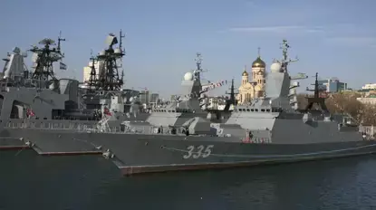 Какую технику представила РФ на военно-морских учениях