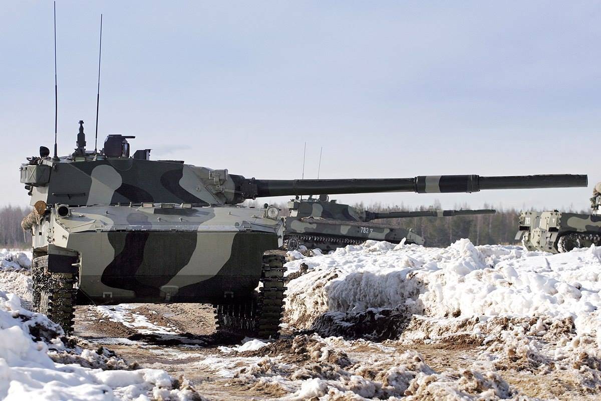 «Спрут-СДМ1»: Россия готовит десантирование легкого танка