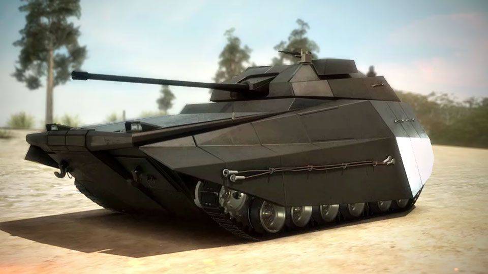 Новый израильский боевой танк «Carmel» прямиком из мира компьютерных игр