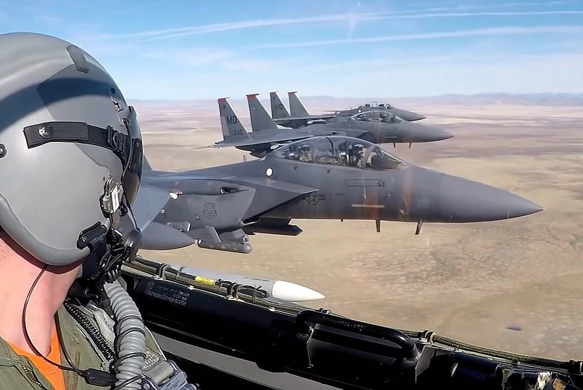 Новые F-15EX ВВС США могут защитить себя и все самолеты вокруг