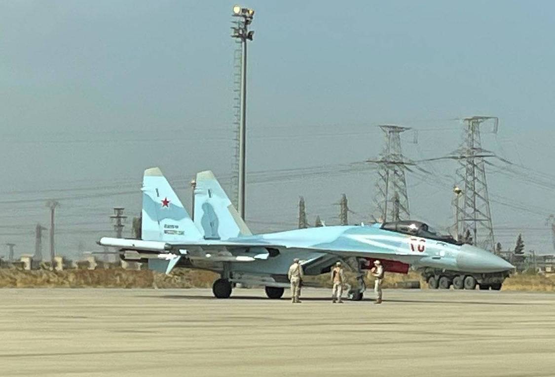 Американцы отреагировали на появление Су-35 в восточной Сирии