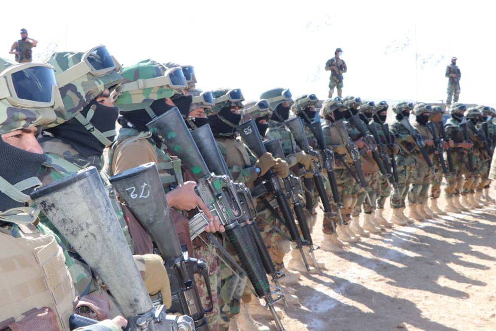 Стрелковая подготовка рекрутов «Талибана» ведётся американским оружием