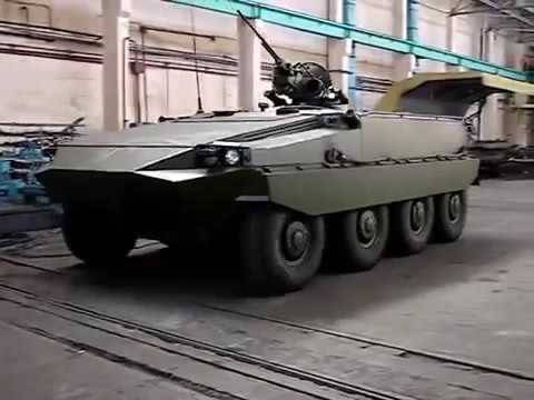 Теперь это кажется безумием: сделать из танка Т-64 колесную БМП
