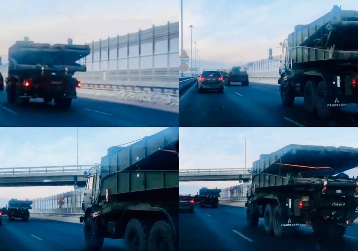 К границам Украины идет спецтехника для наведения переправ и прокладки дорог для военных колонн