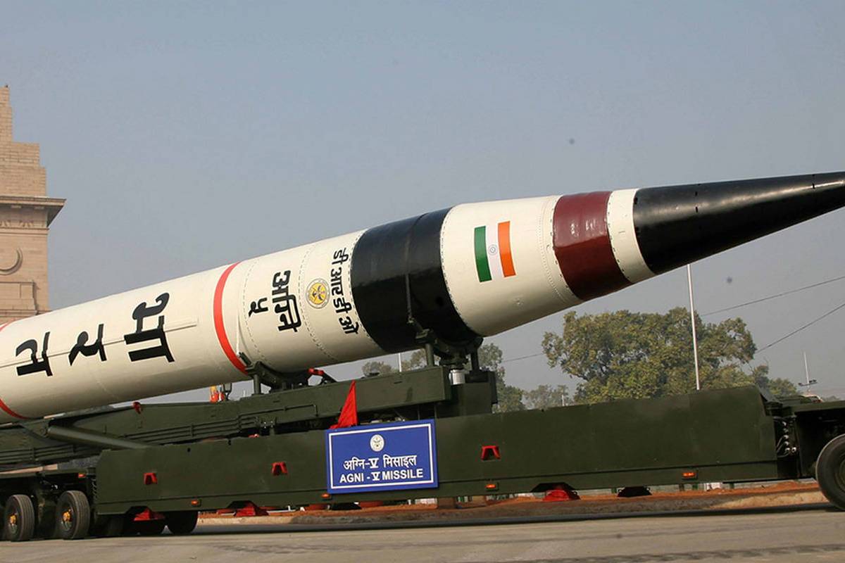 Индия провела очередное испытание МБР «Агни-5»