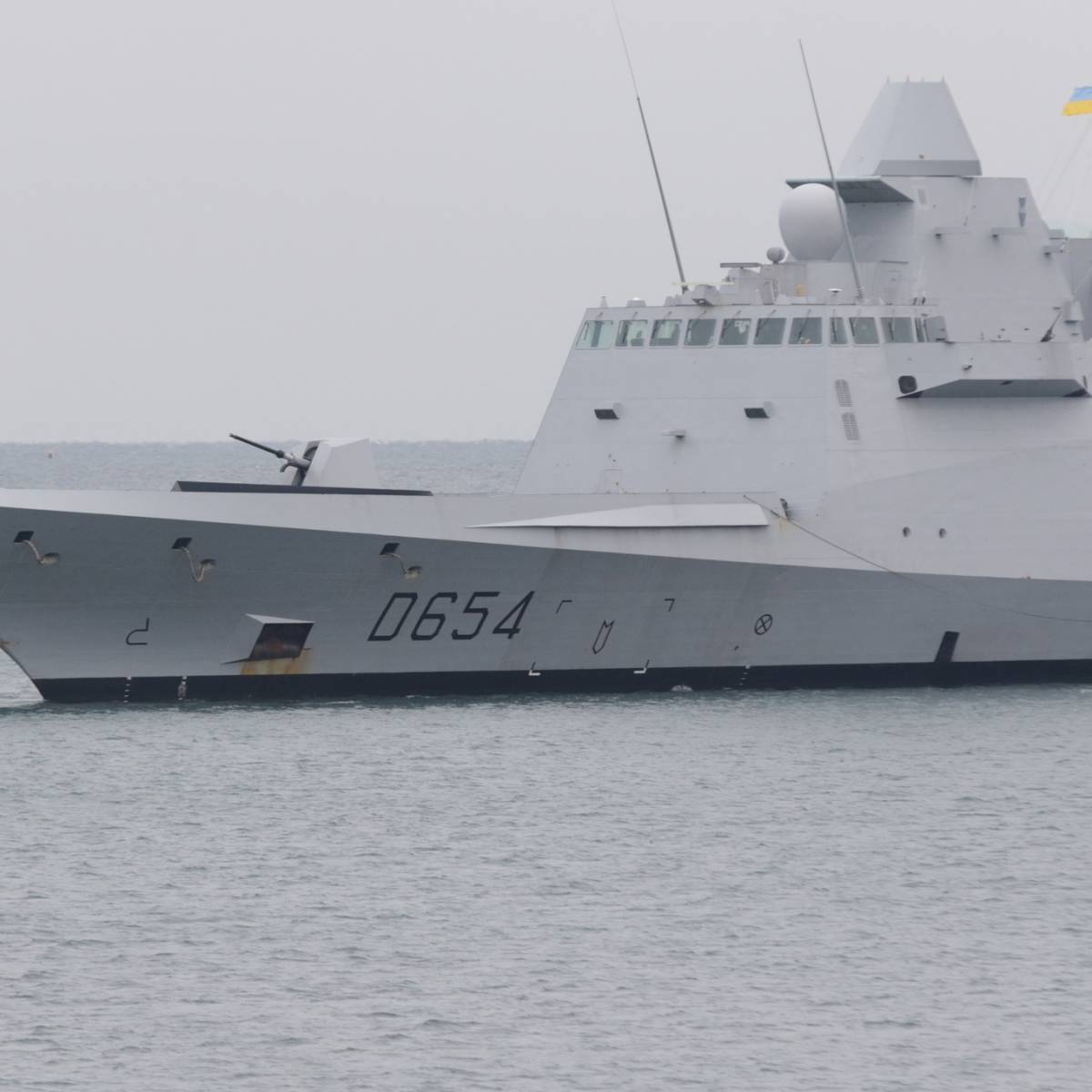 Десятый с начала года корабль НАТО зашел в порт Одессы