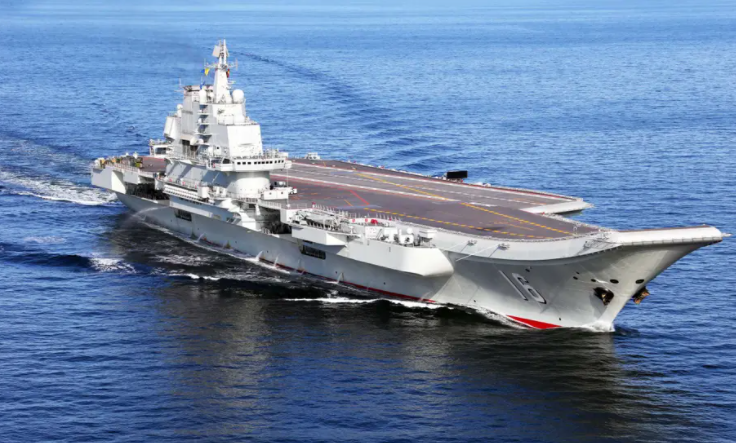 Китай показал боевые возможности авианосца «Ляонин»
