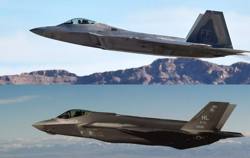 19FortyFive: США начали исполнять мечту России насчет самолетов F-35 и F-22