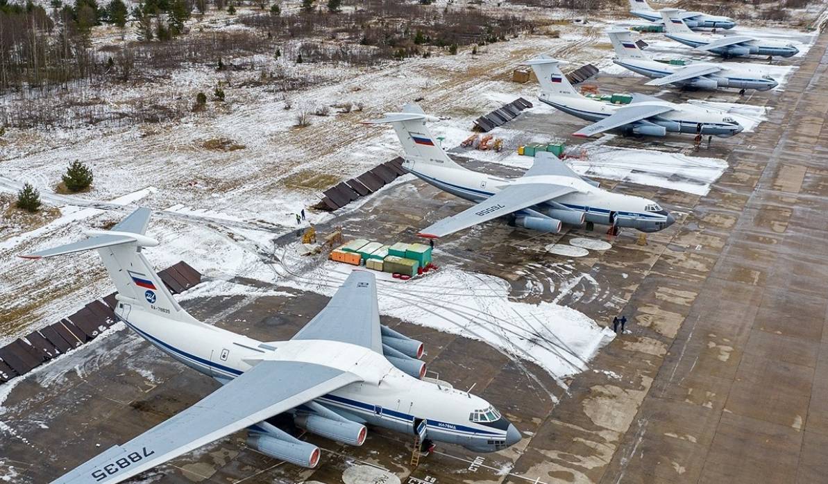 На частоте Военно-транспортной авиации ВВС России наблюдается заметное ожив