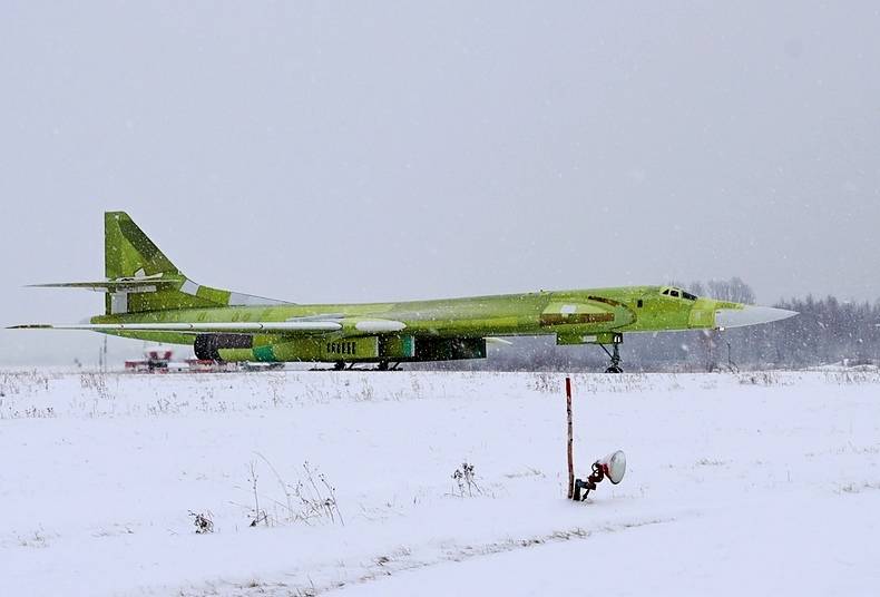 Первый изготовленный с нуля Ту-160М подняли в небо